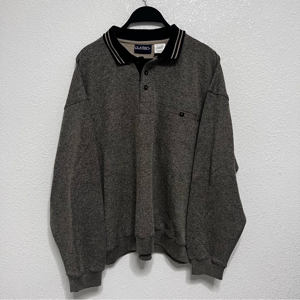 Puritan Gray Men's Sweater